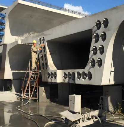 叠彩压浆料施工流程及注意事项